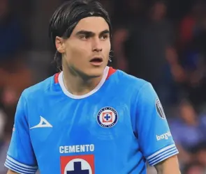 El berrinche de Luka Romero al acabar el Cruz Azul vs Rayados