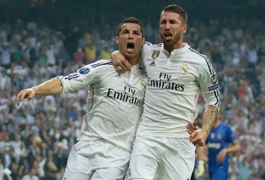 Cristiano Ronaldo reaccionó al gol de Sergio Ramos ante Cruz Azul