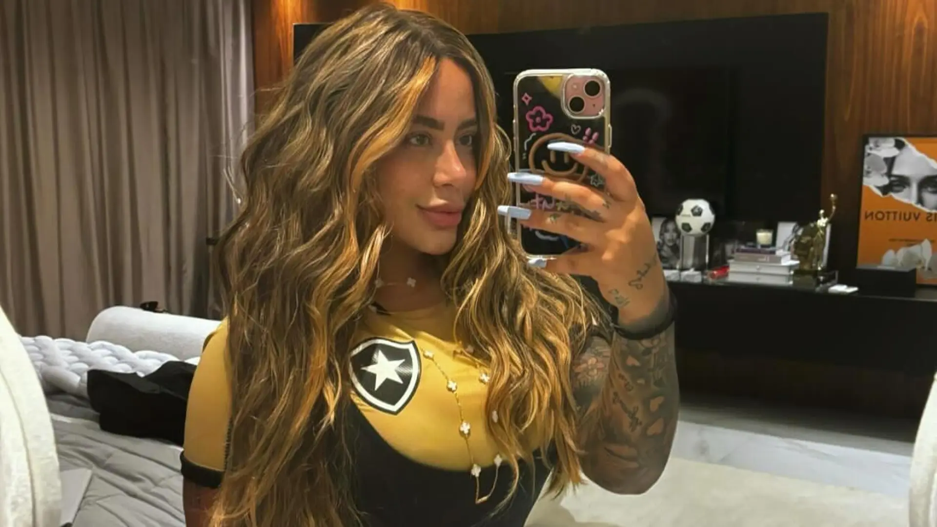 La influencer tuvo una relación con él futbolista Gabriel Barbosa.