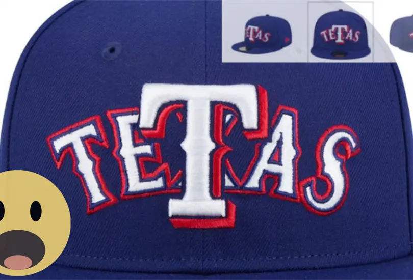Los usuarios de redes sociales expresaron su asombro y descontento por la falta de supervisión en el diseño de las gorras Los usuarios de redes sociales expresaron su asombro y descontento por la falta de supervisión en el diseño de las gorras