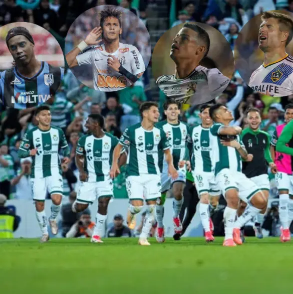 Las figuras del futbol que perdieron contra Santos Laguna