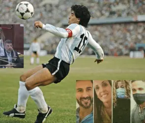 Revelan foto inédita de Diego Maradona antes de morir