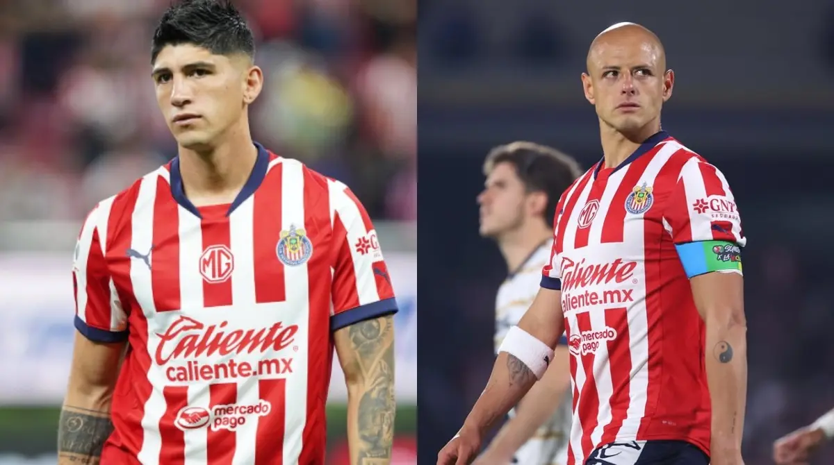  Alan Pulido ha tenido mejor rendimiento que Javier Hernández desde su regreso a Chivas 