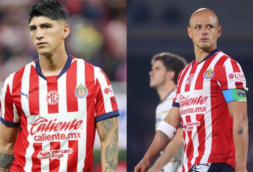 Alan Pulido ha tenido mejor rendimiento que Javier Hern&aacute;ndez desde su regreso a Chivas