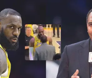 LeBron James encara a periodista que habl&oacute; mal de su hijo (VIDEO)
