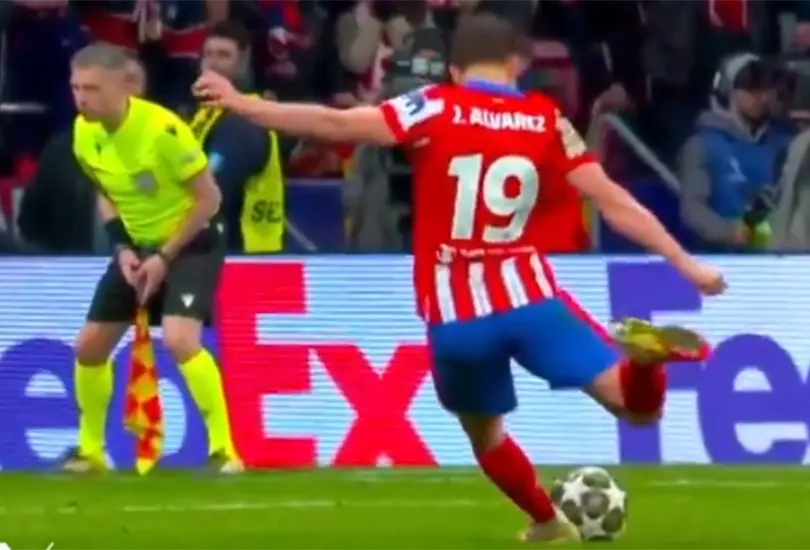 Juli&aacute;n &Aacute;lvarez se convirti&oacute; en tendencia durante el Atl&eacute;tico de Madrid vs Real Madrid