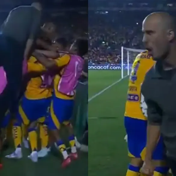 Guido Pizarro revela el motivo de sus eufórico festejo con Tigres