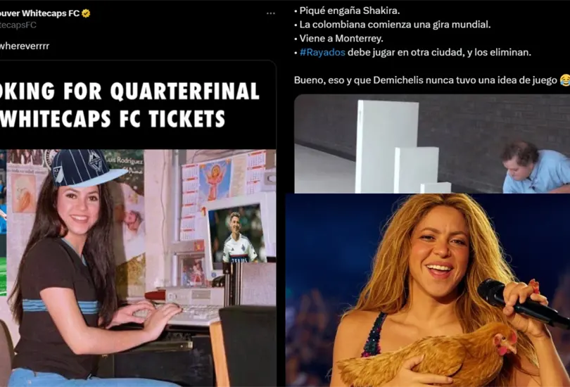 Vancouver Whitecaps se ali&oacute; con Shakira para echar a Rayados de la Concachampions