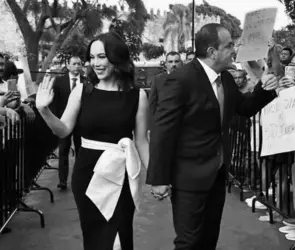 Difunden VIDEO de la agresión de Cuauhtémoc Blanco a su esposa