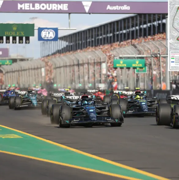 Albert Park, el circuito donde arranca la F1 2025