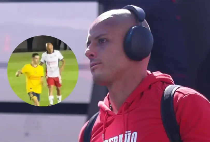 Chicharito ha sido exhibido tras el partido vs Am&eacute;rica