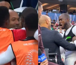 El efusivo festejo de Panamá con Thierry Henry (VIDEO)
