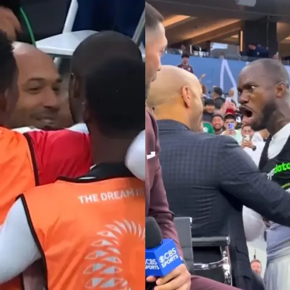 El efusivo festejo de Panamá con Thierry Henry (VIDEO)