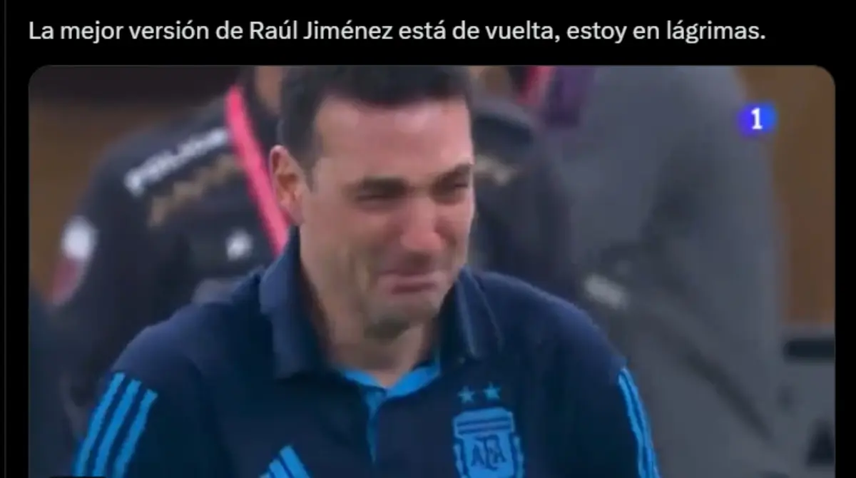 Jiménez ha conmovido a los aficionados mexicanos, los cuales realizaron memes bastante emotivos
