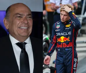 Papá de Checo Pérez se burla de Liam Lawson y su situación en Red Bull