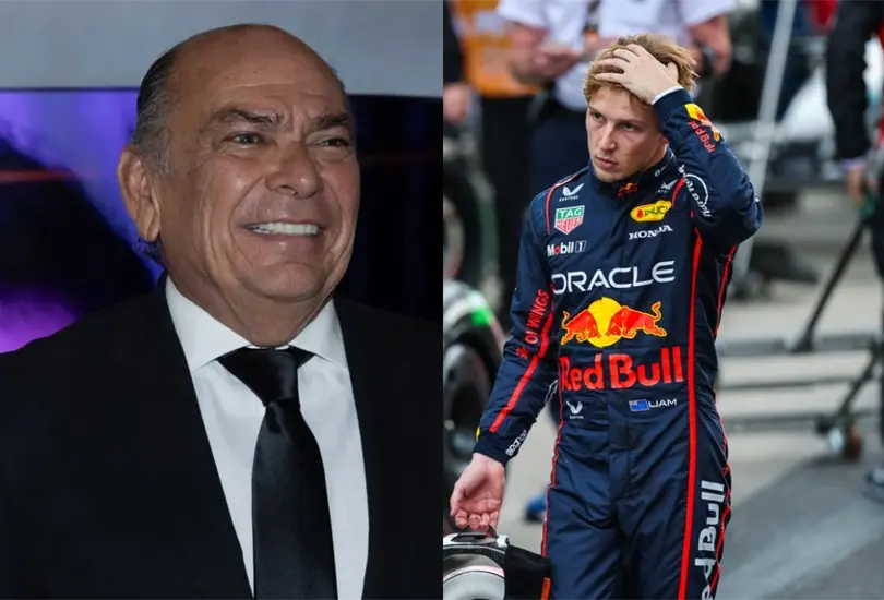 Liam Lawson estar&iacute;a cerca de quedar fuera de Red Bull y Antonio P&eacute;rez aprovech&oacute; el momento para burlarse