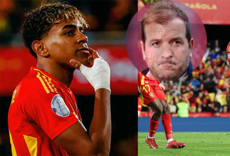 Yamal, durante la pr&oacute;rroga, anot&oacute; un gol crucial que adelant&oacute; a Espa&ntilde;a en el marcador
