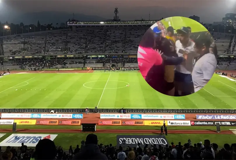 Un miembro de La Rebel se burl&oacute; de lo sucedido en el Pumas vs Rayados