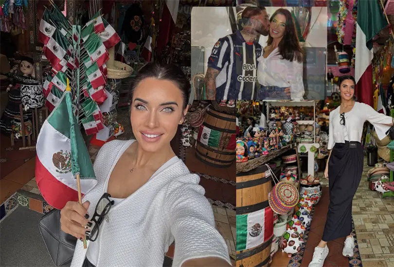 Pilar Rubio dice estar fascinada en Monterrey. Descubriendo su magia y su gente