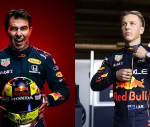 La reacción de Checo Pérez tras la salida de Liam Lawson