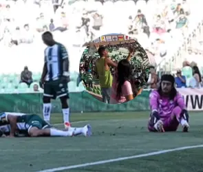 Pareja de Santos Laguna acaba detenida tras derrota del equipo