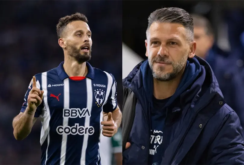Sergio Canales y Mart&iacute;n Demichelis protagonizaron la pr&aacute;ctica de Rayados