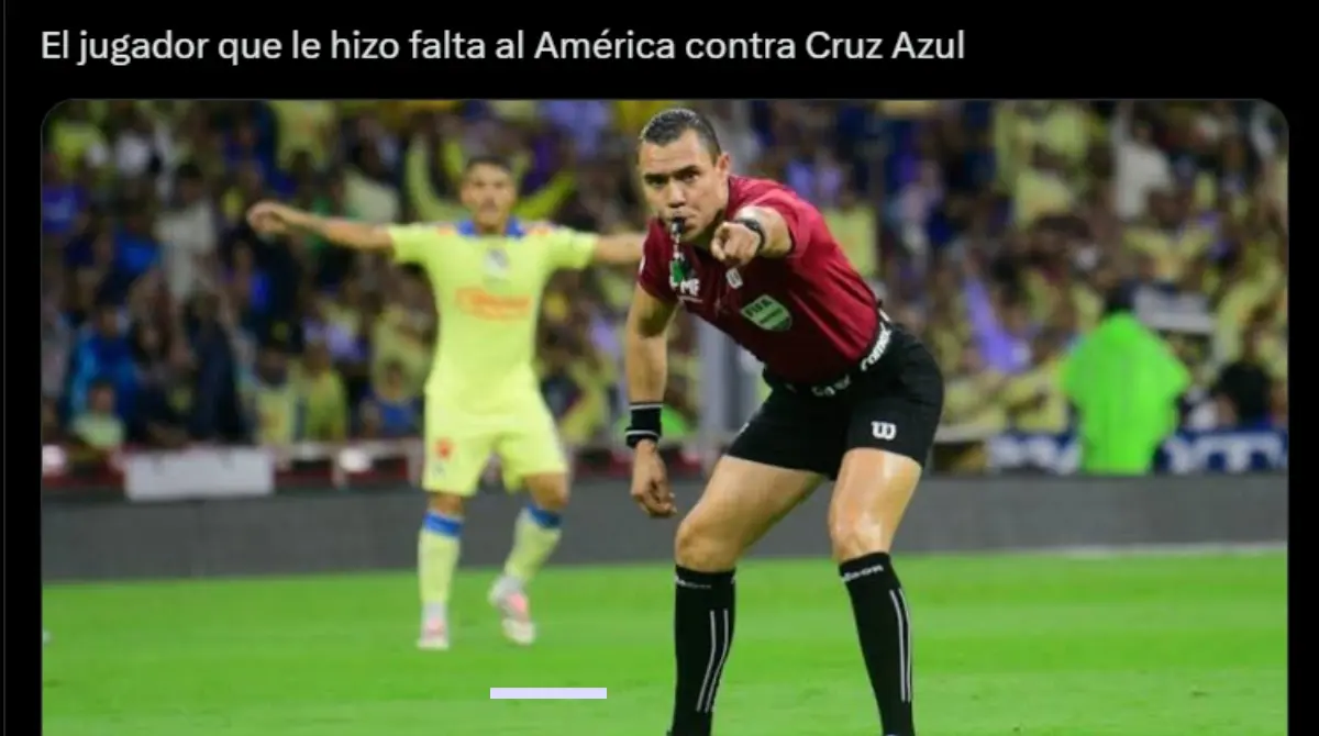 El tema del arbitraje nuevamente estuvo presente y generó risas contra los americanistas.