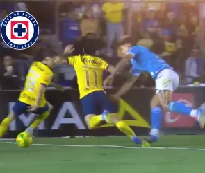 América y su pésima costumbre de fingir faltas contra Cruz Azul