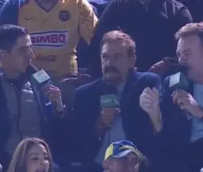 Exhiben a TUDN por llevar extras para su transmisión desde la tribuna