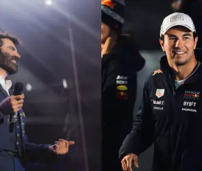 Alejandro Fernández se burla de Checo Pérez en pleno concierto