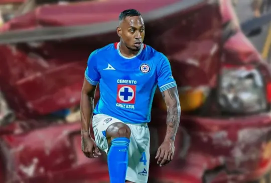 El jugador pasó por una desafortunada situación luego de chocar con su camioneta. El jugador pasó por una desafortunada situación luego de chocar con su camioneta.