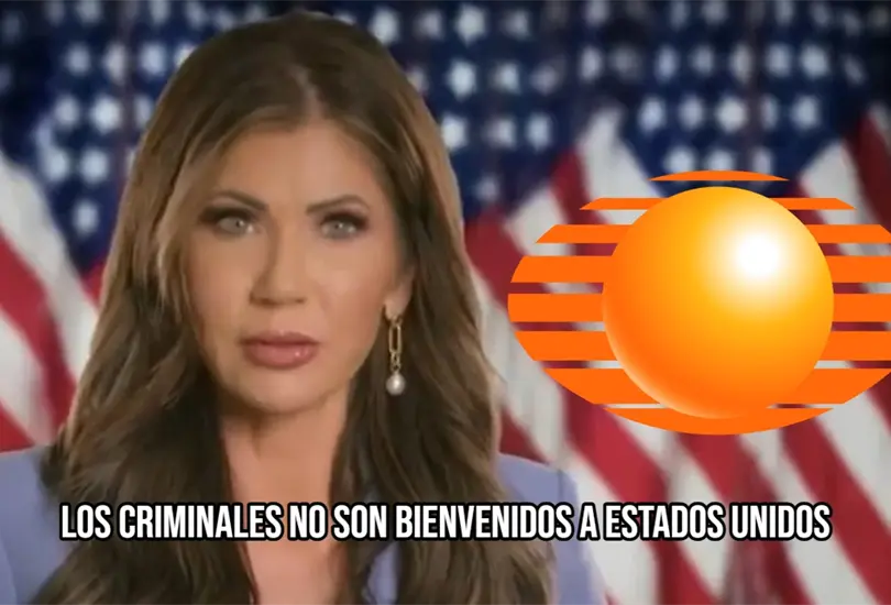 Televisa comparte propaganda antiinmigrante de Donald Trump