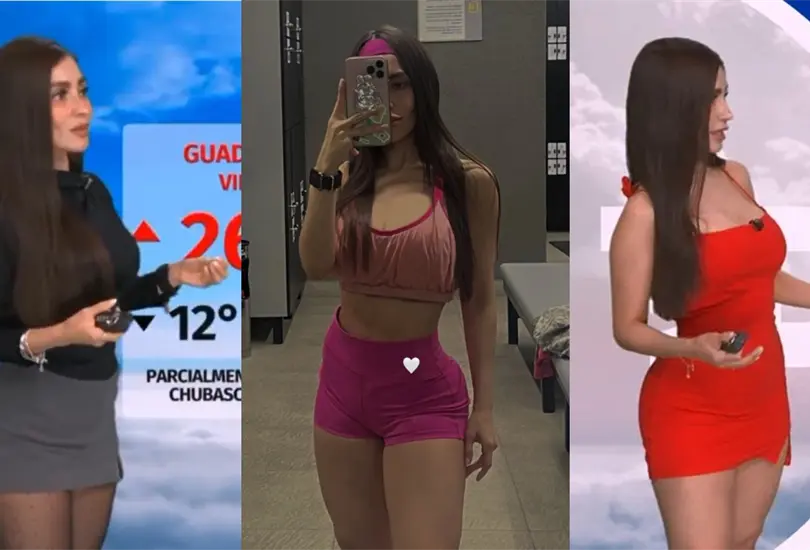 Emily Qui&ntilde;ones se ha popularizado por dar el clima en Multimedios