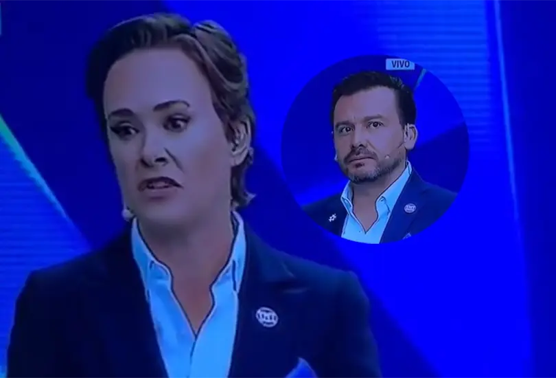 Omar Zer&oacute;n no disimul&oacute; al estar cerca de Marion Reimers
