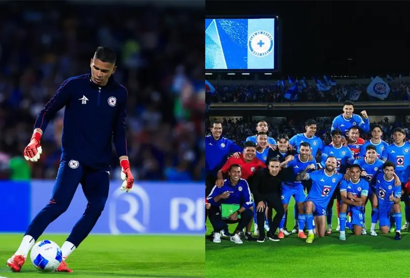 Kevin Mier no suele aparece en las fotos de Cruz Azul