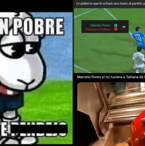 Marcelo Flores es víctima de los memes por entrar y meter mano vs Cruz Azul