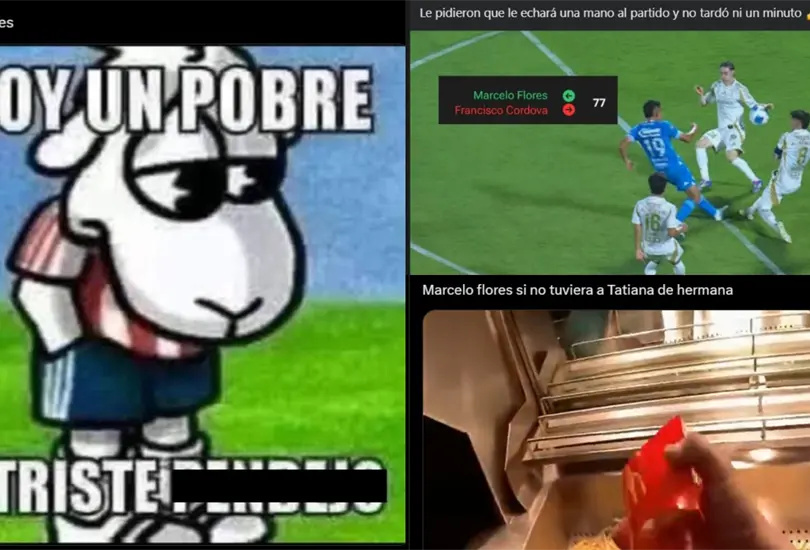Marcelo Flores meti&oacute; mano vs Cruz Azul a los 25 segundos de entrar al partido