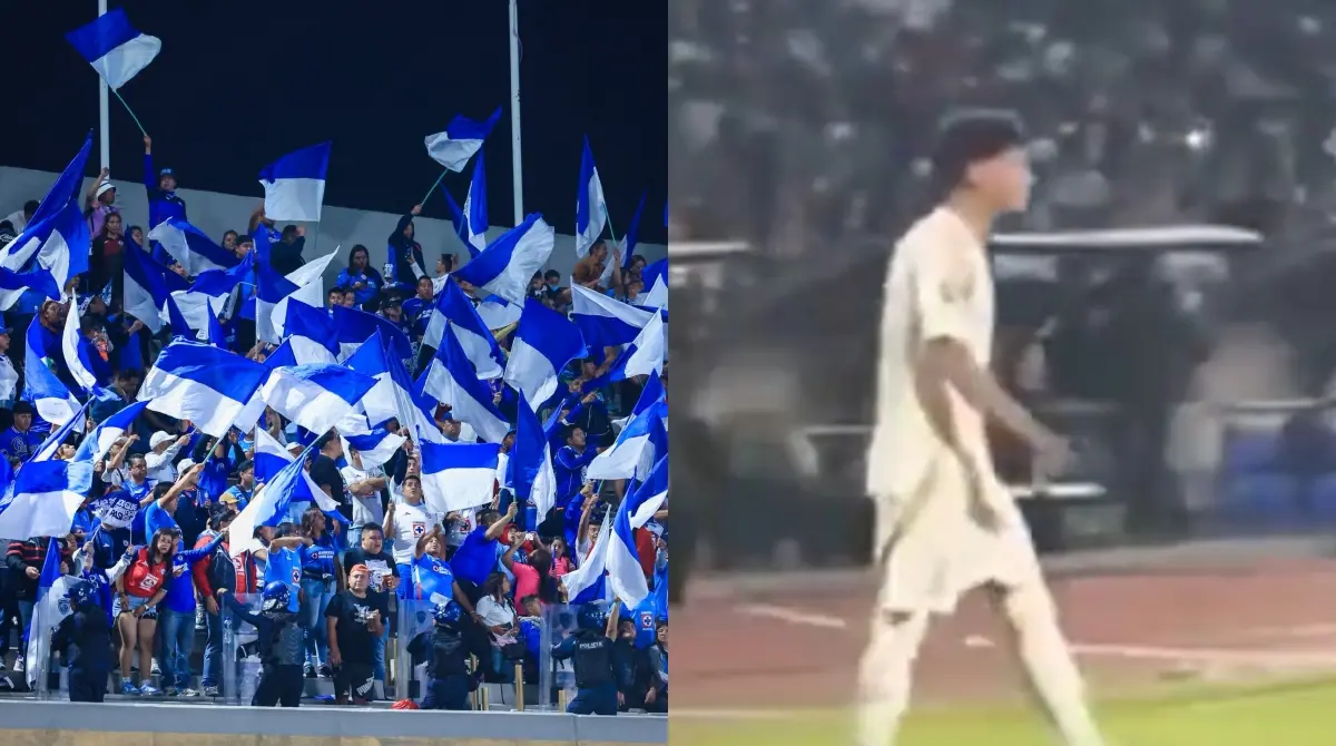  La afición de Cruz Azul se burló de Uriel Antuna 