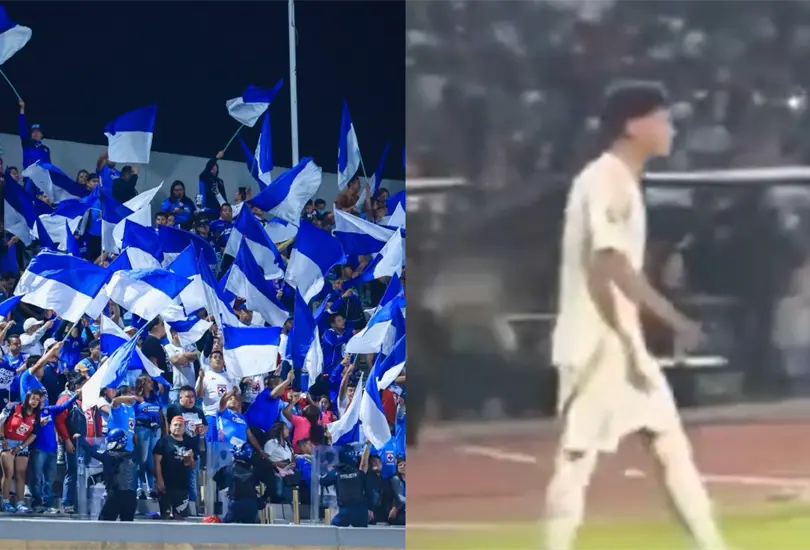 La afición de Cruz Azul se burló de Uriel Antuna La afición de Cruz Azul se burló de Uriel Antuna