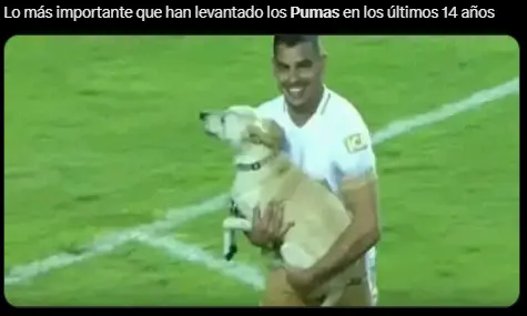 Lo único que Pumas levantó en 14 años