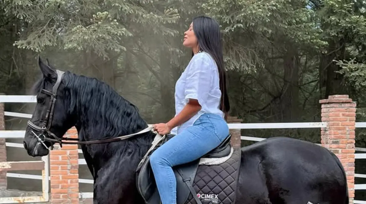 Francisca es su hija mayor (6 años) y sigue Jazmín (4 años).