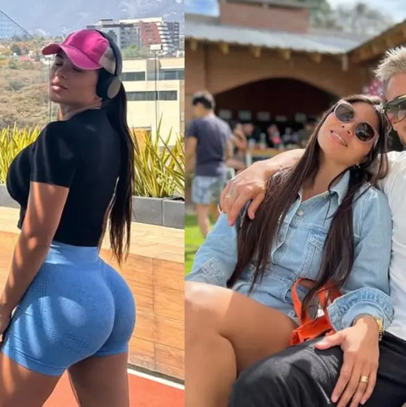 Ella es Carolina, la esposa de Gonzalo Piovi
