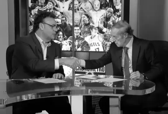 Faitelson y José Ramón Fernández terminaron por romper toda relación Faitelson y José Ramón Fernández terminaron por romper toda relación