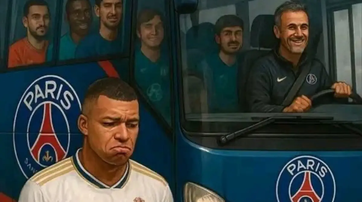 Kylian Mbappé se ha convertido en víctima de burlas tras el pase del PSG a la Final de la Champions League