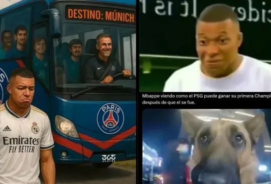 Mbappé fue víctima de memes tras el pase del PSG a la Final de la UCL