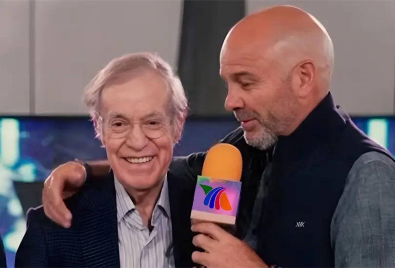 El periodista se mostró feliz en su regreso a la compañía que lo vio crecer. El periodista se mostró feliz en su regreso a la compañía que lo vio crecer.