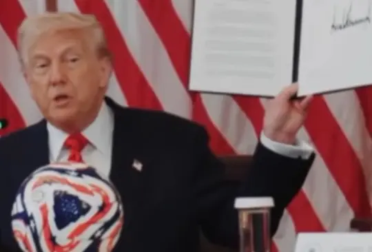 El presidente Donal Trump fue muy contundente con su mensaje sobre los migrantes en el próximo Mundial El presidente Donal Trump fue muy contundente con su mensaje sobre los migrantes en el próximo Mundial