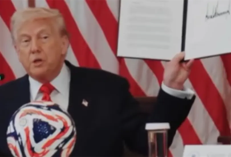 El presidente Donal Trump fue muy contundente con su mensaje sobre los migrantes en el pr&oacute;ximo Mundial