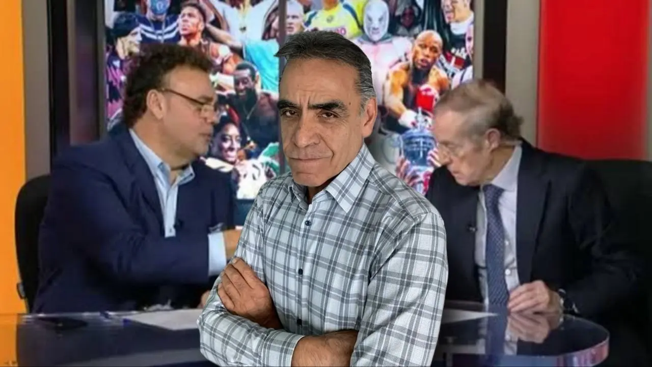  El comentarista se sumó a las reacciones del conflicto entre los periodistas. 