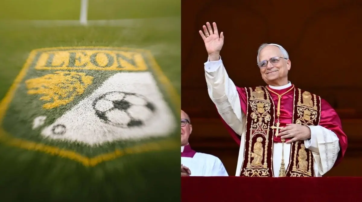  El club mexicano aprovechó la oportunidad de unirse a la tendencia del nuevo Papa 